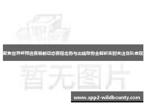聚焦世界杯预选赛最新动态赛程走势与出线形势全解析实时关注各队表现
